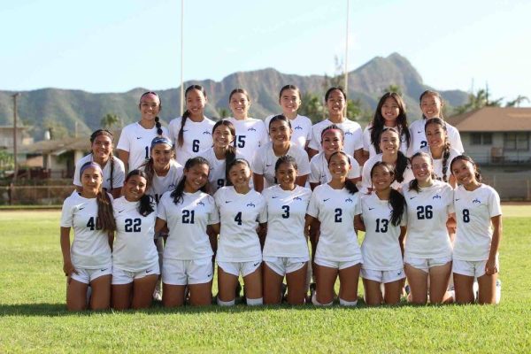 The Moanalua High School girls soccer team is undefeated this season.