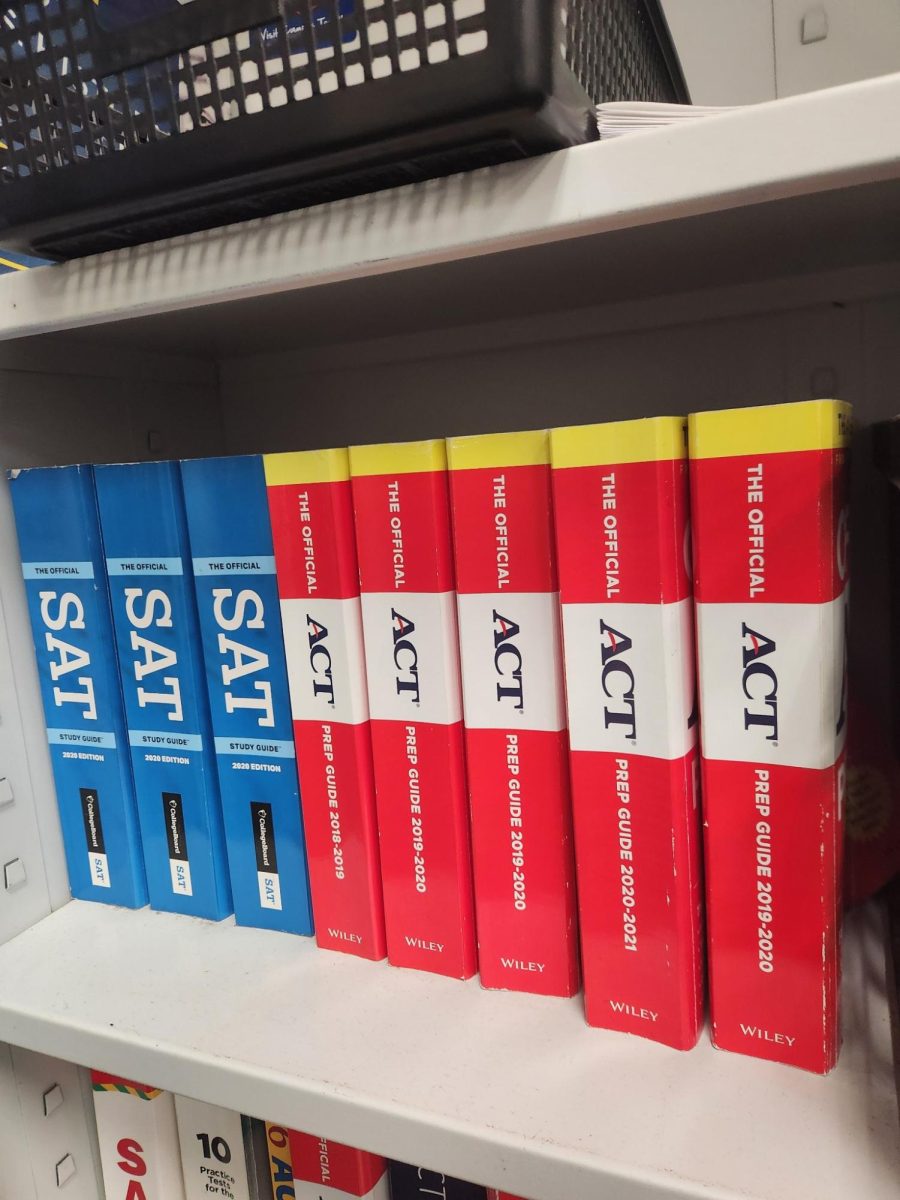 Studying for college includes a lot of preparation and practice. If you don't own your own set of guidebooks, you can visit our College and Career Center to browse these there.