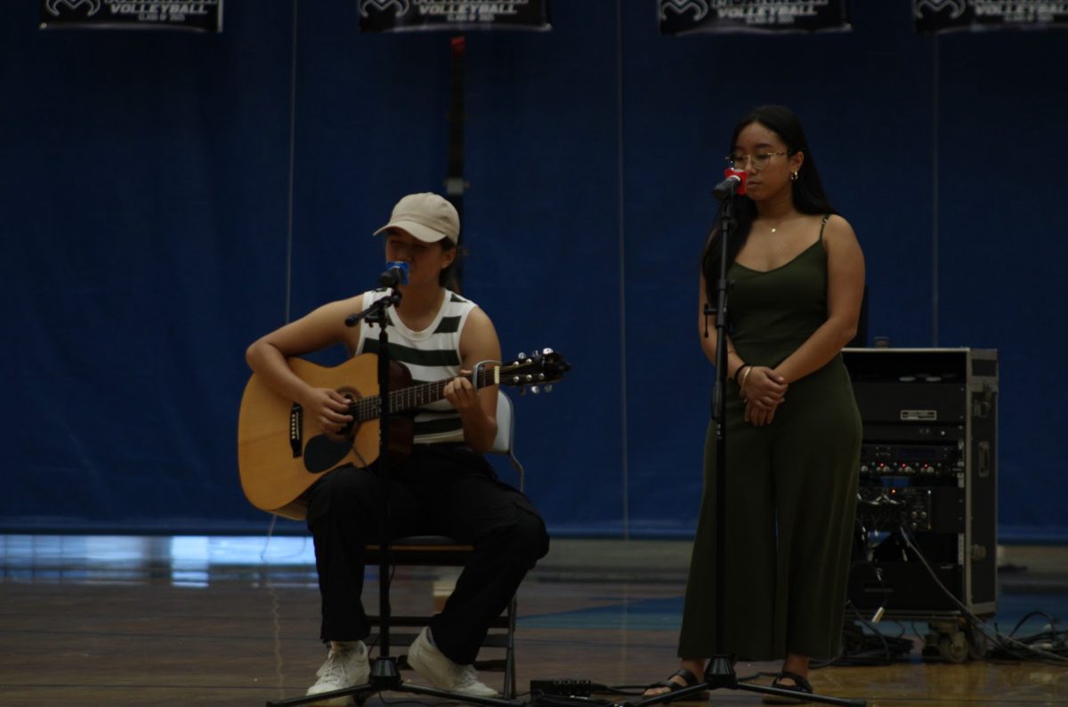 Camille Irurita - Corpuz and Jaileana Kamaunu perform “Wildflower” by Billie Eilish.