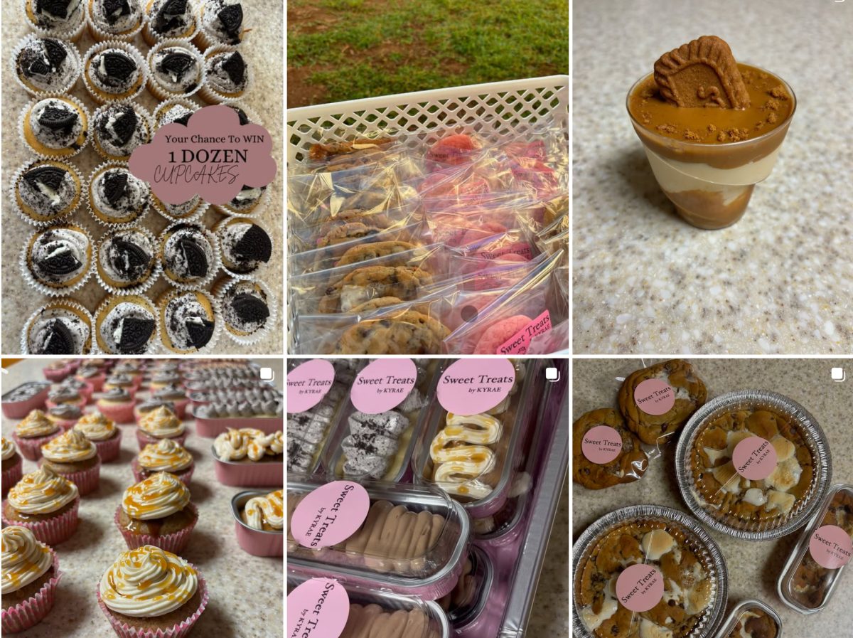 A variety of Kyrae’s desserts feature on her business Instagram.